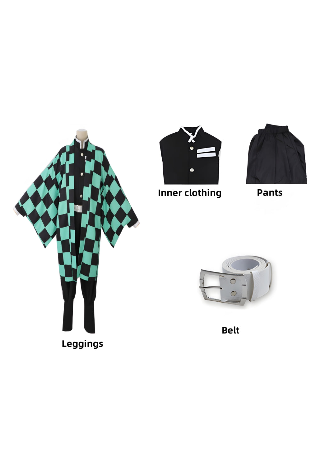 Demon Slayer Costume Kamado Tanjirou Cosplay Costume