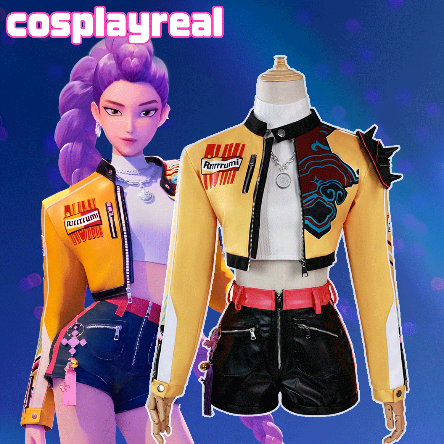 Witch Hunters Costume Rumi Cosplay Costume