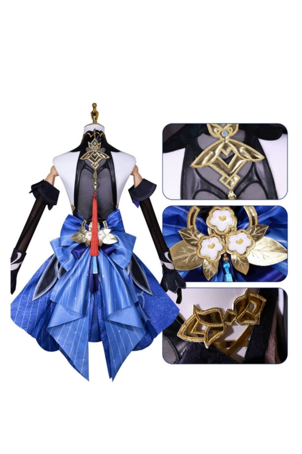 Genshin Impact Cosplay Costume げんし神 Ganyu Xuanyu Yaofang Costume Ganyu Cosplay
