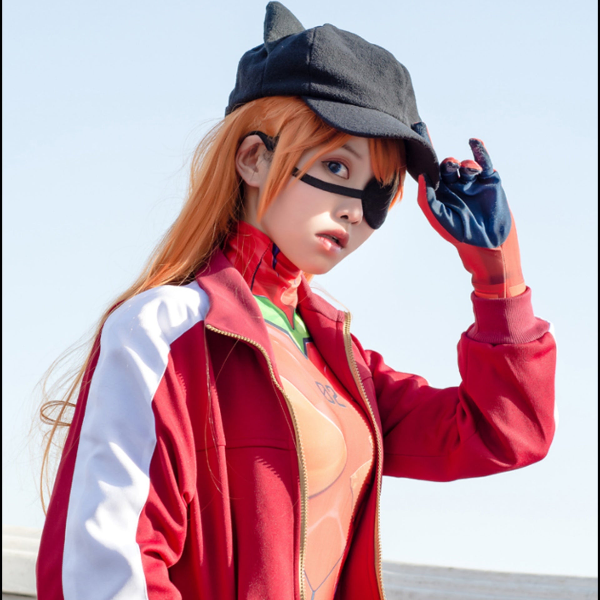 EVA Cosplay Costume 新世紀エヴァンゲリオン Asuka Langley Soryu Costume 惣流・アスカ・ラングレー Cospaly