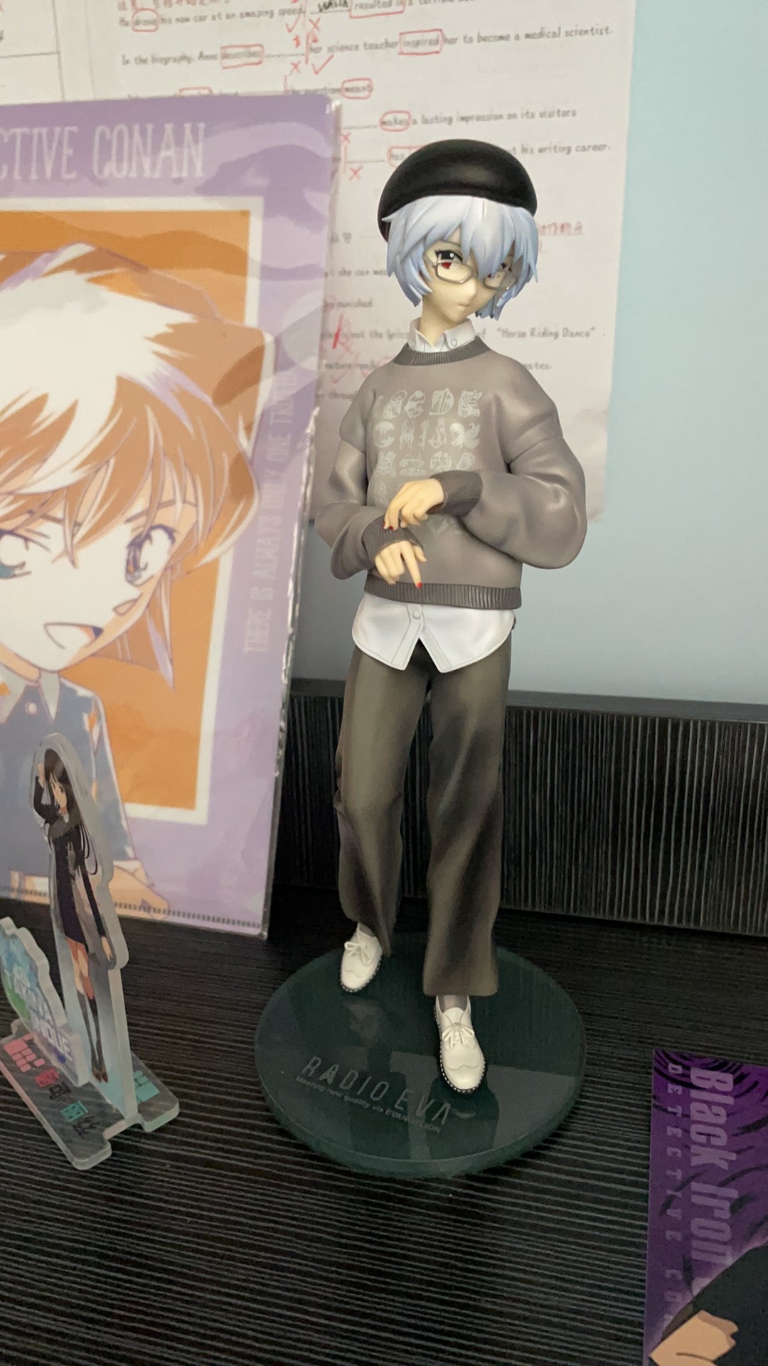Neon Genesis Evangelion Ayanami Rei Radio Eva Ver. Figure 250mm - Reprint Edition