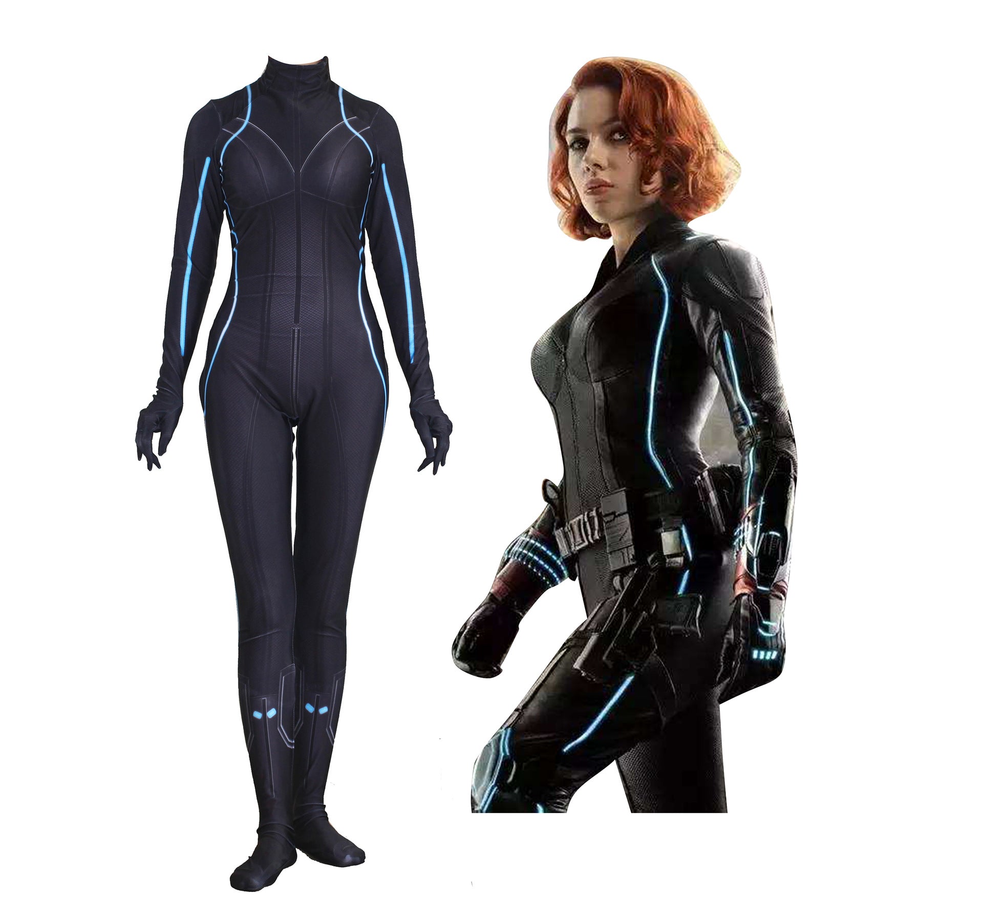 Superhero cosplay costume Black Widow costume cosplay