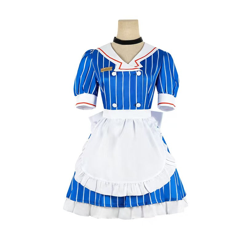 Teal Twin Tails Miku Hypnotist Girl Cosplay Costume - Stage Performer Outfit