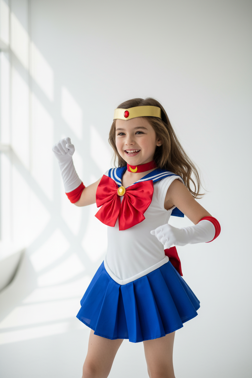 儿童模特场景图