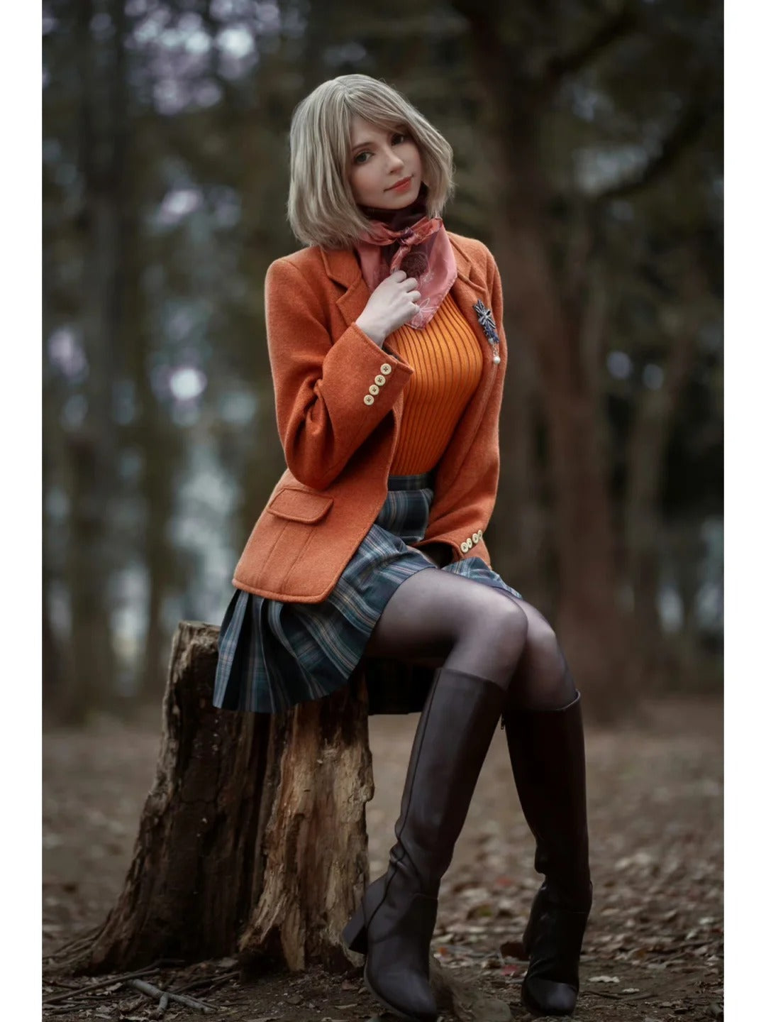 Resident Evil Cosplay Costume Ashley Graham Costume