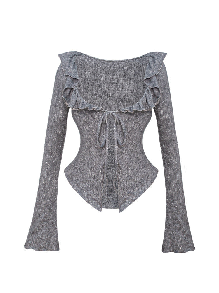 Gothic Knitwear Set - Dark Academia Cosplay Costume