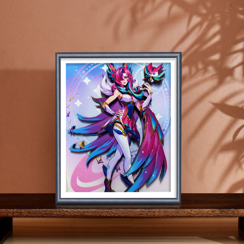 League of Legends Star Guardian 5D Lenticular Poster - Holographic Wall Art