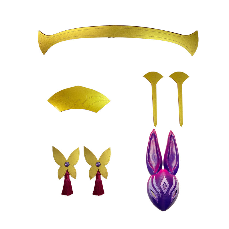 League of Legends Costumes Soul Lotus Evelynn Cosplay Costumes