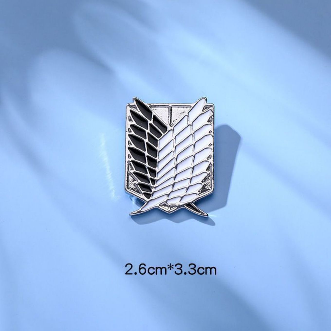 Attack on Titan Peripheral Brooch Wings of Freedom Cartoon Metal Badge Survey Corps Buckle