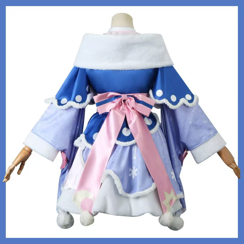 Teal Twin Tails Winter Miku Snowsuit Cosplay Costume - 2023 Snow Festival Outfit