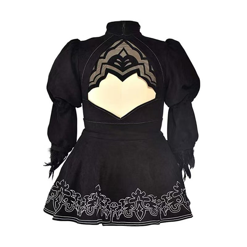 NieR Automata 2B Casual Outfit - Everyday Cosplay Costume Set