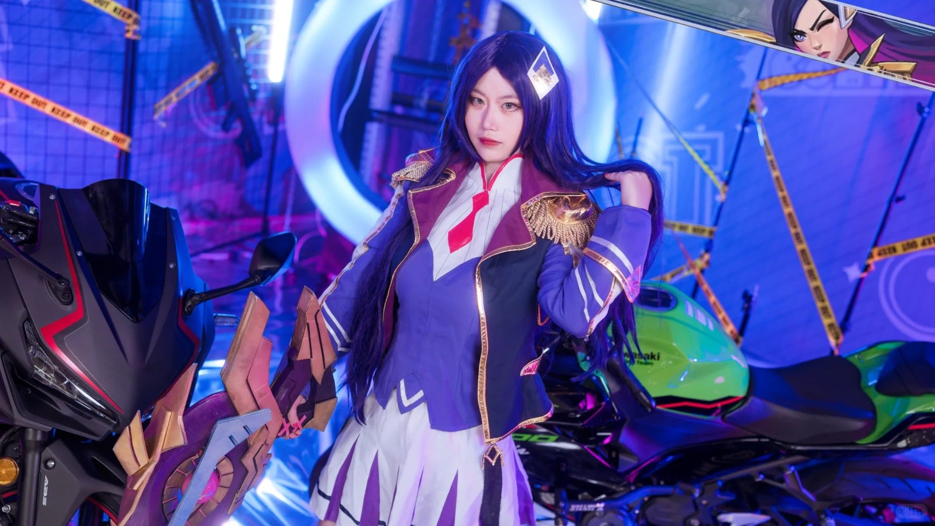 Battle Academy Sharpshooter Cosplay Costume - School Uniform Theme Outfit