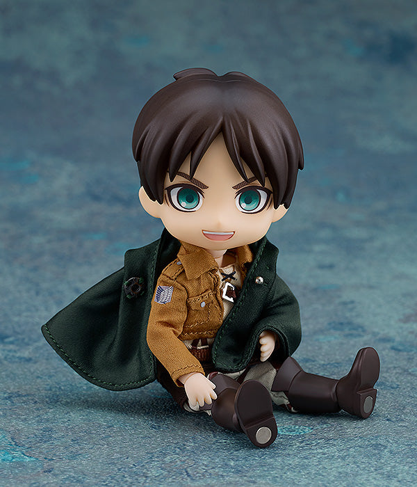 Attack on Titan Eren Yeager Q Version Figure - Cute Chibi Collectible 140mm