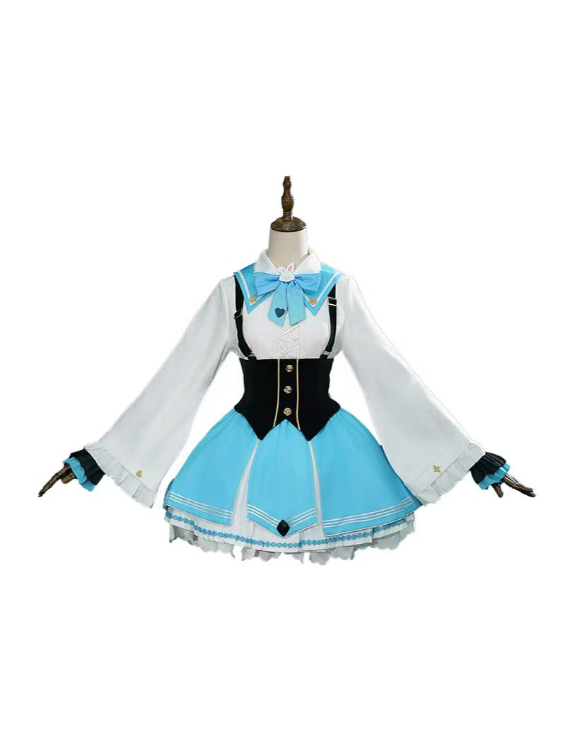 Teal Twin Tails Miku March Hare Cosplay Costume - Wonderland Bunny Outfit