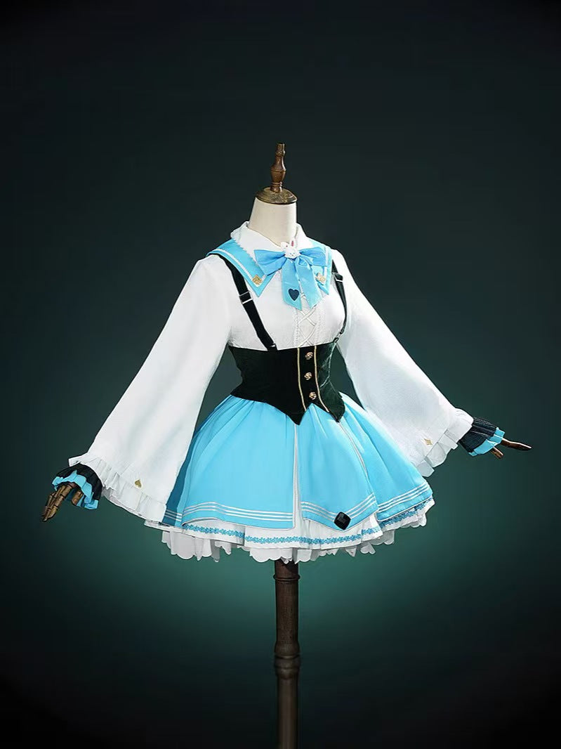 Teal Twin Tails Miku March Hare Cosplay Costume - Wonderland Bunny Outfit