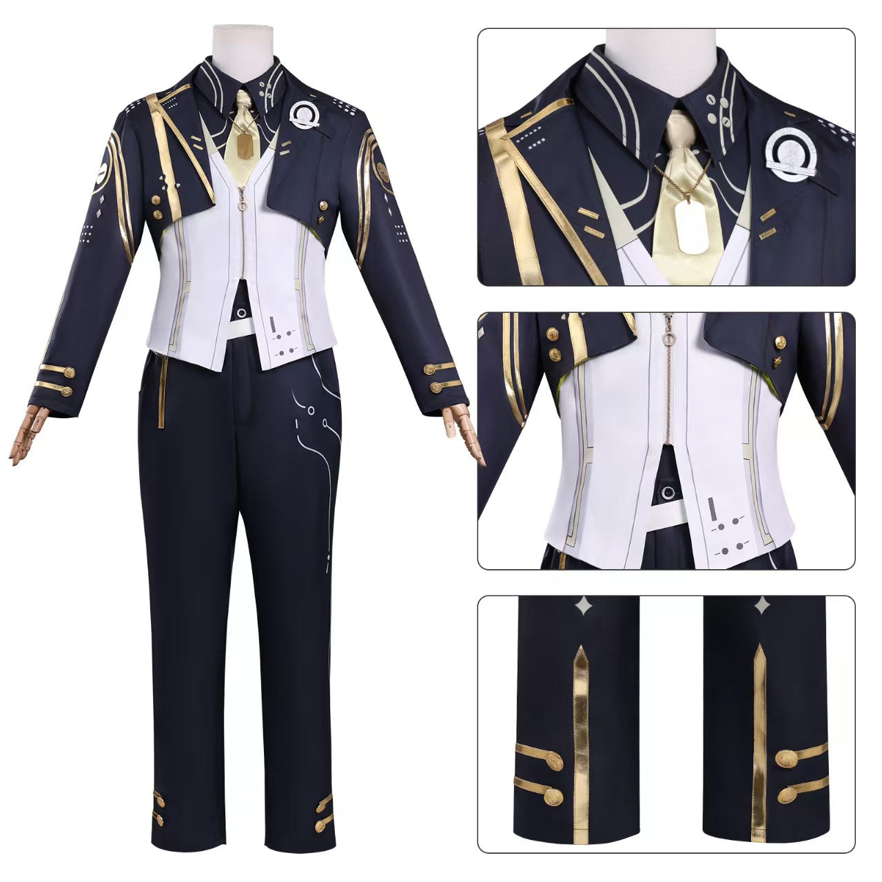 Wuthering Waves Rover Formal Dress Cosplay Costume