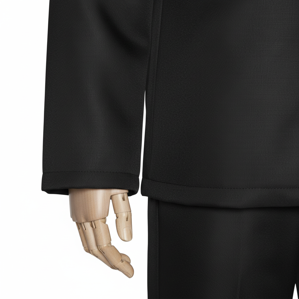 Sleeve cuff detail - 4K resolution