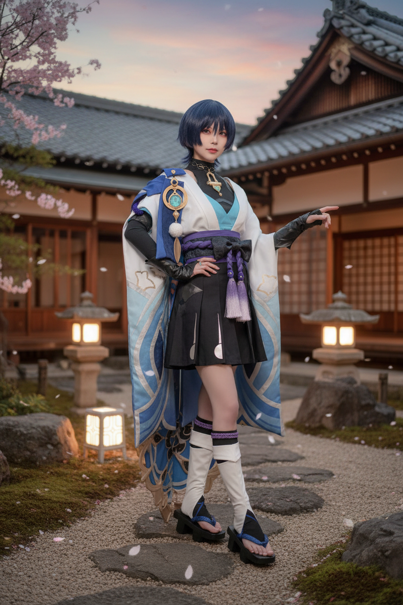 Wanderer Cosplay - Real Model Reference