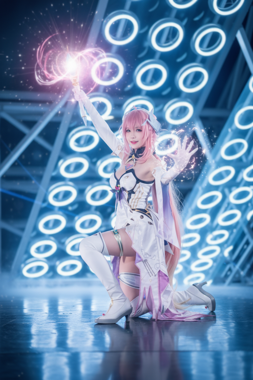 Wuthering Waves Aemeath Cosplay Stage
